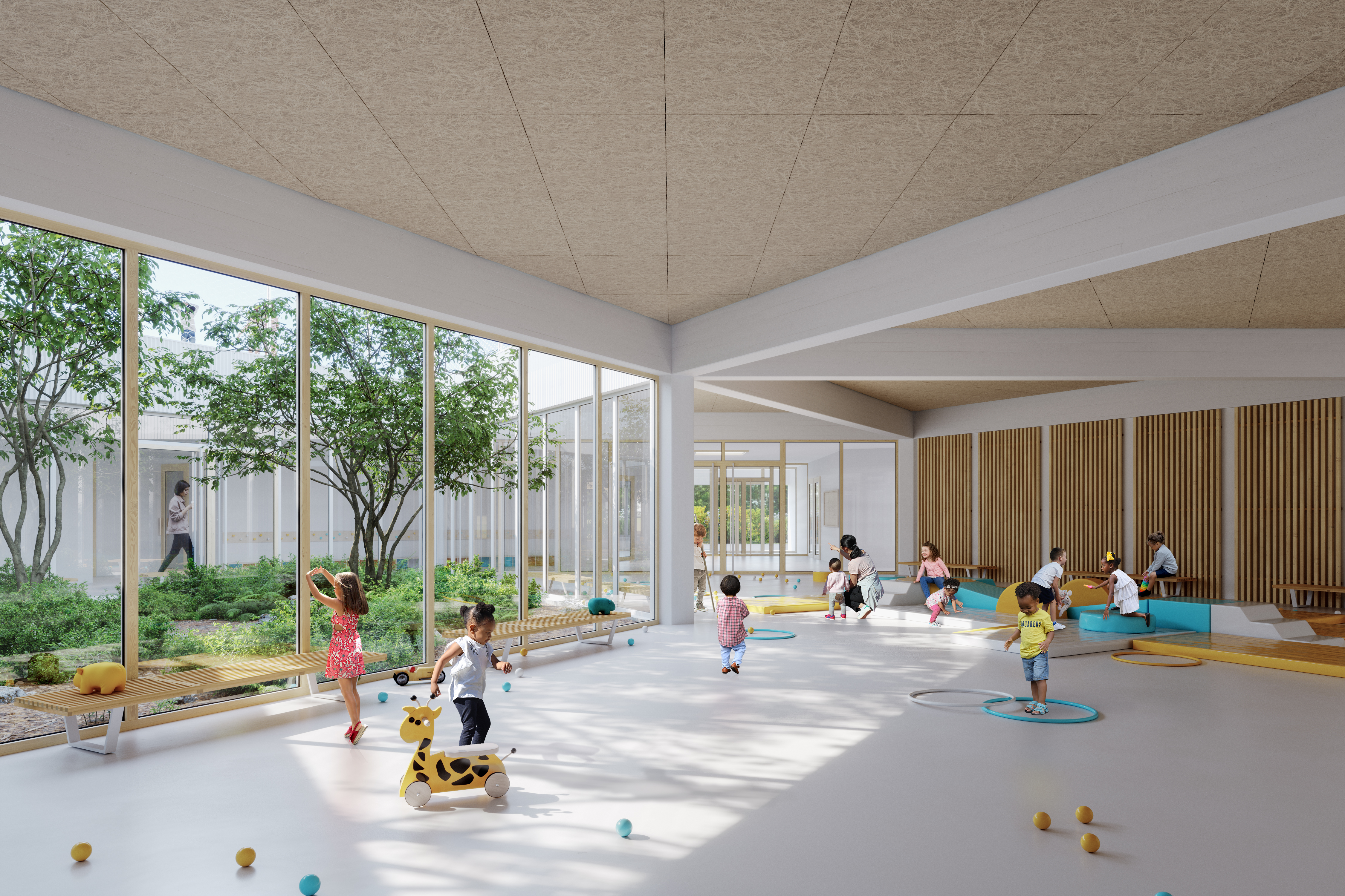 ER ARCHITECTES BONDOUFLE SALLE DE JEUX